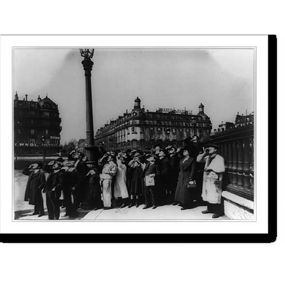 Historic Print, Eclipse, 1911.Eugène Atget., 18" x 24"