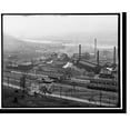 thumbnail image 1 of Historic Print, Edgar Thomson [i.e. Thompson] Works, Braddock, Pa. - 7, 16" x 20", 1 of 3