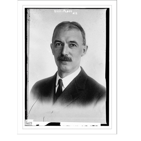 Historic Print, Edm. Platt, N.Y., 16" x 20"