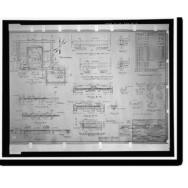 Historic Print, Edwards Air Force Base, Air Force Rocket Propulsion