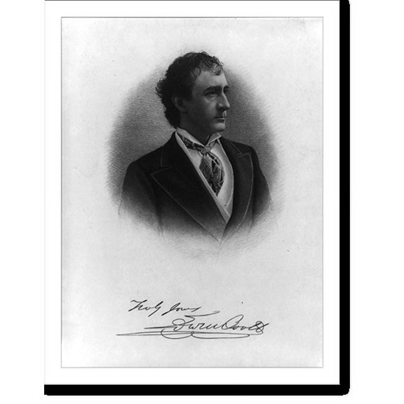 Historic Print, Edwin Booth, 16" x 20"