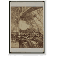 thumbnail image 1 of Historic Print, [Eiffel Tower machinery with man beside wheel that raises elevator(?), during Paris Exposition].ND phot. - 2, 16" x 20", 1 of 3