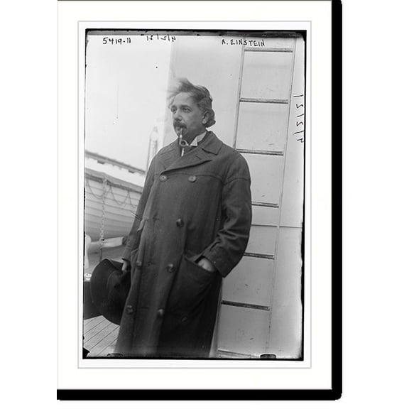 Historic Print, Einstein, 16" x 20"