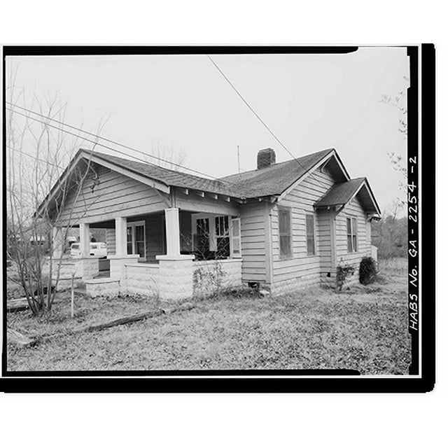 Historic Print, Eison House, Haynes Bridge Road at State Route 120