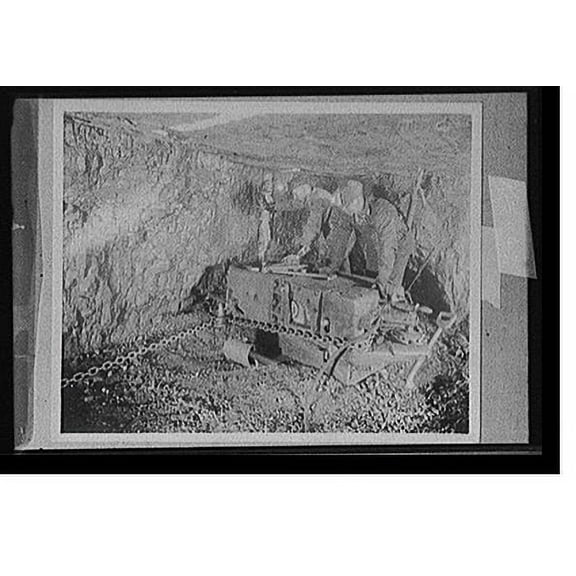 Historic Print, [Electric cutting machine], 18" x 24"