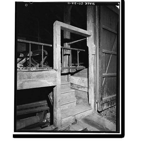Historic Print, Eli Whitney Armory, Barn, Whitney Avenue, Hamden, New Haven County, CT - 11, 18" x 24"