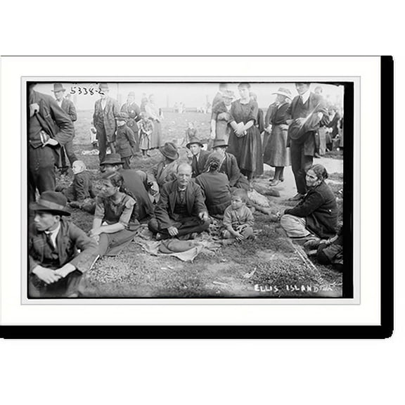 Historic Print, Ellis Island - 3, 18" x 24"