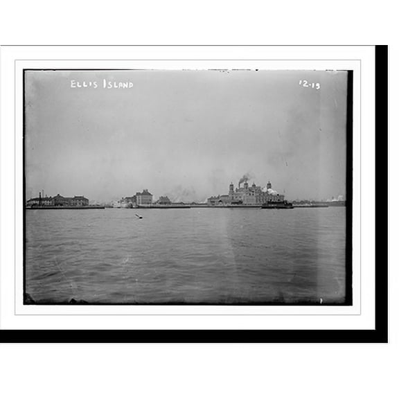 Historic Print, Ellis Island, NY, 16" x 20"
