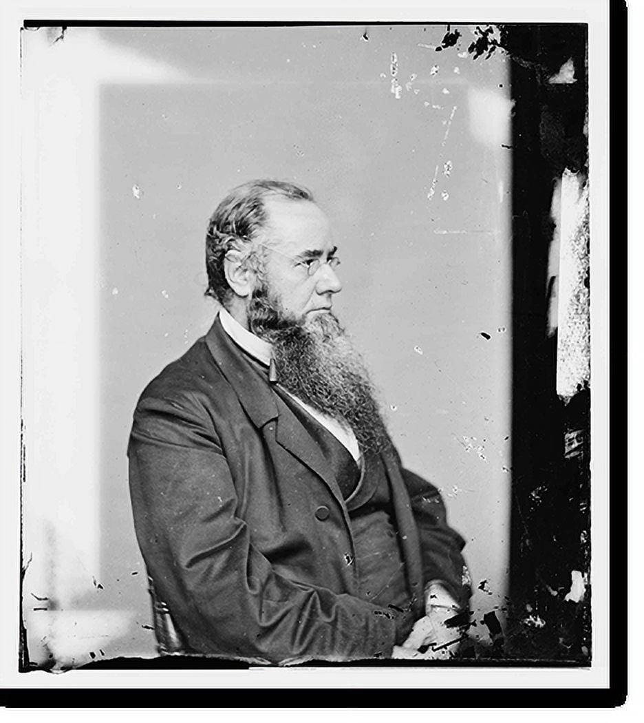 Historic Print, Ely Hon. Alfred of N.Y. While witnessing the Battle of