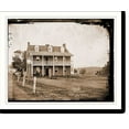 thumbnail image 1 of Historic Print, Emmitsburg Maryland. Farmers Inn and Hotel where our special artist was captured Ju, 18" x 24", 1 of 3