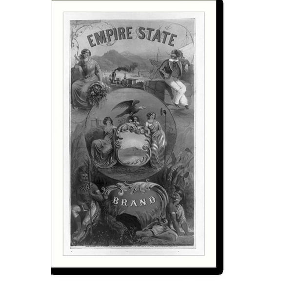 Historic Print, Empire State, 18" x 24"