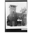 Historic Print, Engine Company Number Seventeen, Firehouse, 1227 Monroe