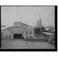 Historic Print, [Entrance to Holland America Line piers, Hoboken, New