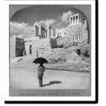 Historic Print, Entrance to the Acropolis, Athens, Greece, 16" x 20