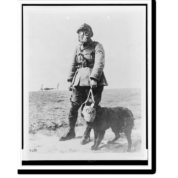 Historic Print, Equipt (sic) for the trenches, 18" x 24"