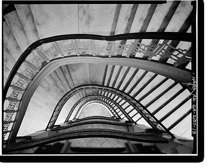 Historic Print, Equitable Building, 25 Pryor Street Northeast, Atlanta