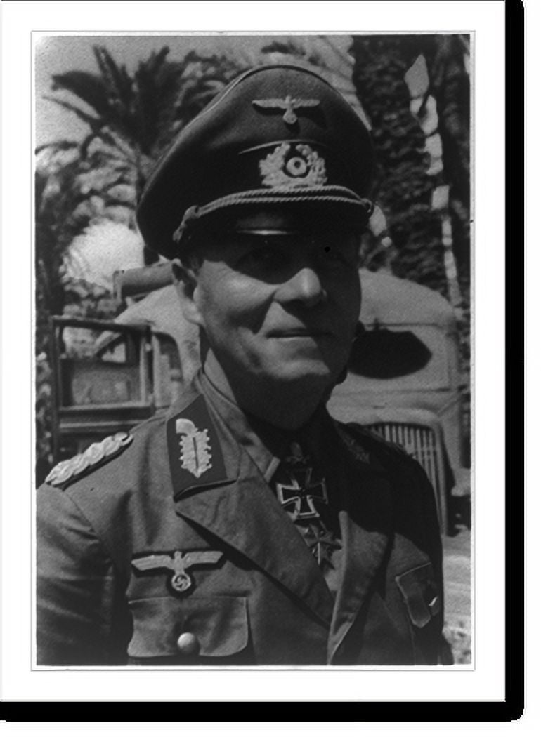 Historic Print, Erwin Rommel, 18911944, 16" x 20"