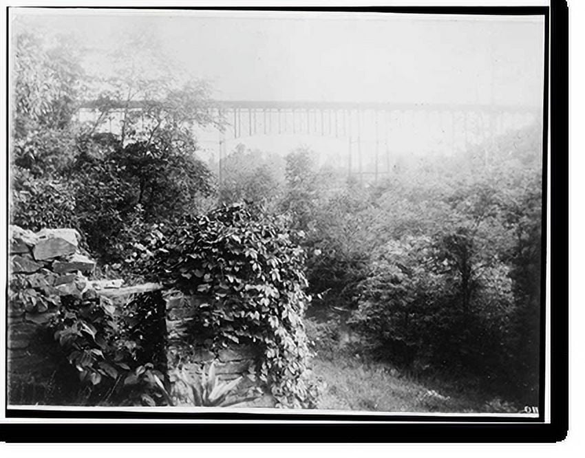 Historic Print, Estes Mill (Ruins), Rock Creek Park, Washington