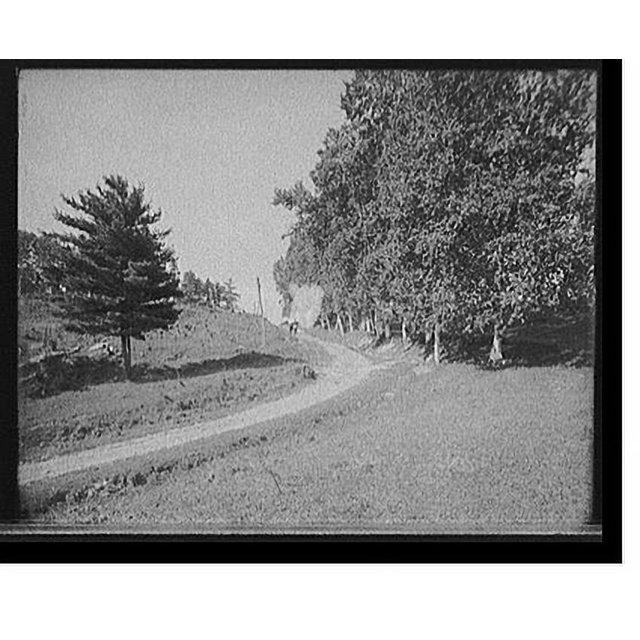 Historic Print, [Ethan Allen Farm, over the hill, Burlington, Vt.], 16