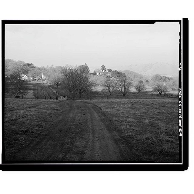 Historic Print, Eugene O'Neill House, Kuss Road, Danville vicinity