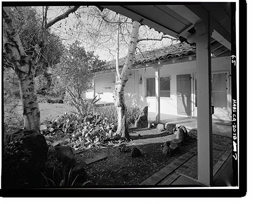 Historic Print, Eugene O'Neill House, Kuss Road, Danville vicinity