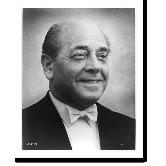 Historic Print, [Eugene Ormandy, bust portrait], 16" x 20"