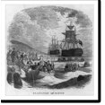 thumbnail image 1 of Historic Print, Evacuation of Boston.Beeler sc., 18" x 24", 1 of 3