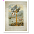 thumbnail image 1 of Historic Print, Evacuation of New York by the British, November 25, 1783 - 2, 16" x 20", 1 of 3