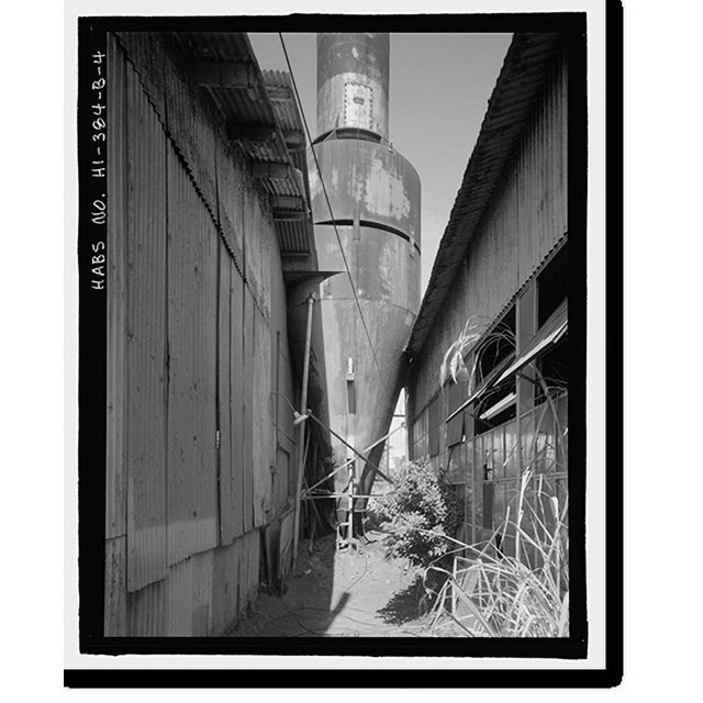 Historic Print, Ewa Plantation Company Industrial Center, Shop