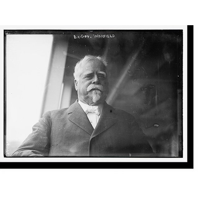 Historic Print, ExGov. Warfield, 16" x 20"