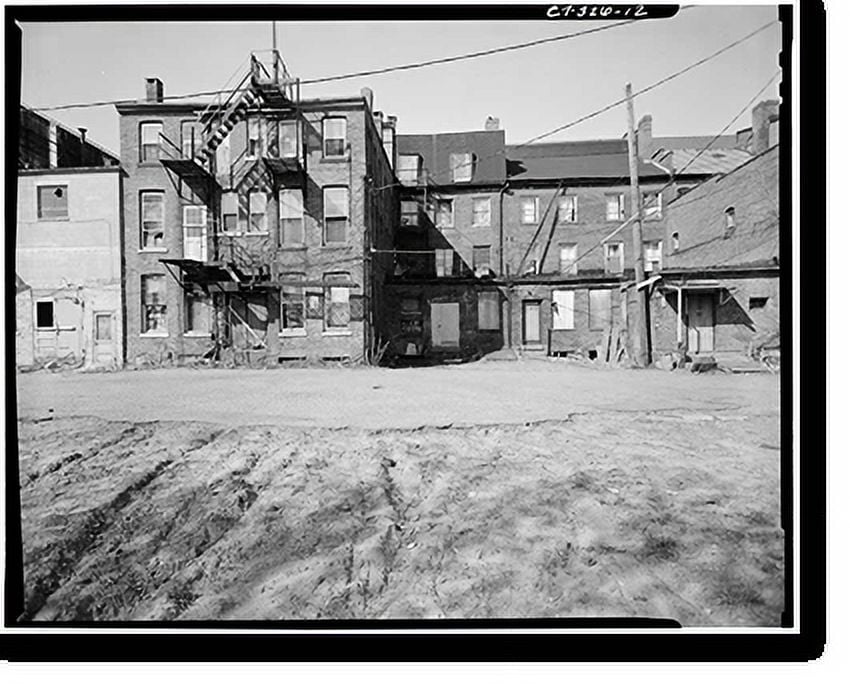 Historic Print, Exchange Block, 108150 Main Street, Middletown