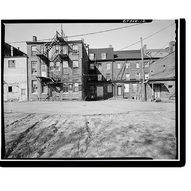 Historic Print, Exchange Block, 108150 Main Street, Middletown
