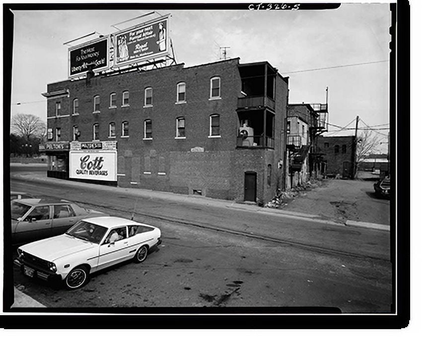 Historic Print, Exchange Block, 108150 Main Street, Middletown