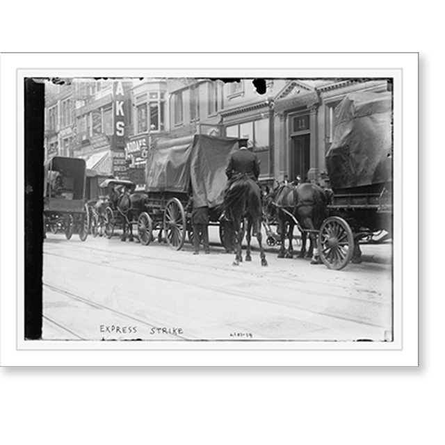 Historic Print, Express Strike, 16" x 20"