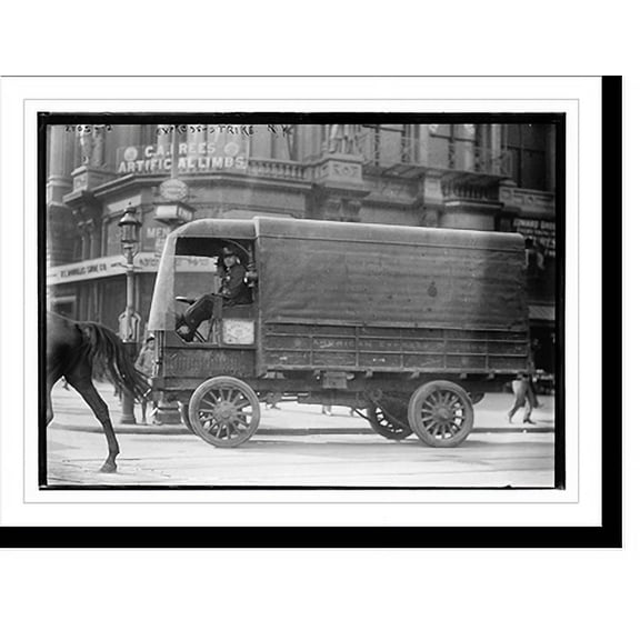 Historic Print, Express Strike New York, 16" x 20"
