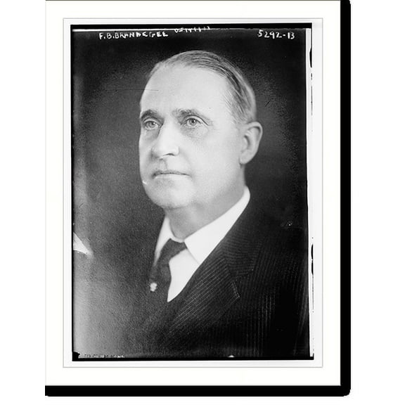 Historic Print, F.B. Brandegee, 16" x 20"