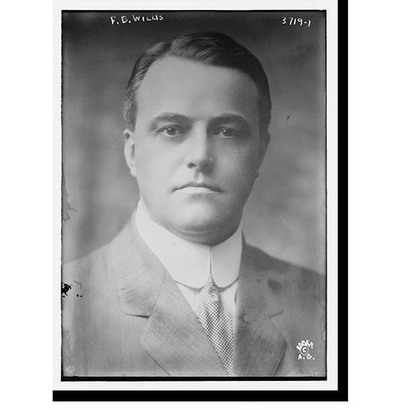 Historic Print, F.B. Willis, 16" x 20"