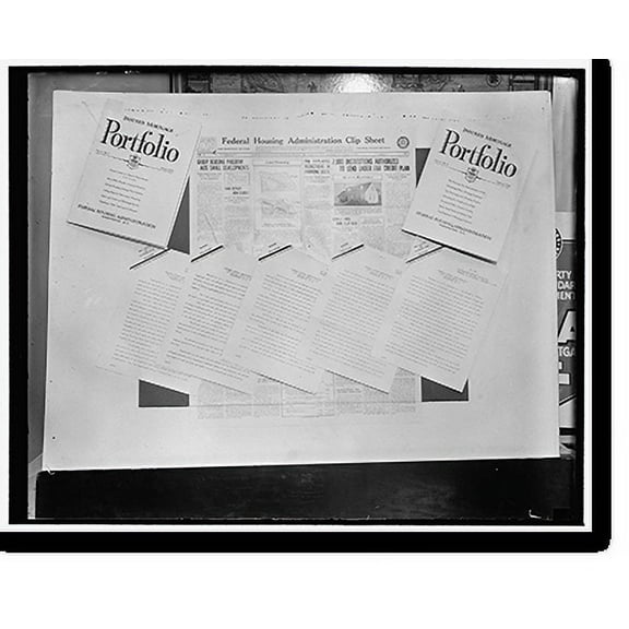 Historic Print, FHA Posters, 18" x 24"