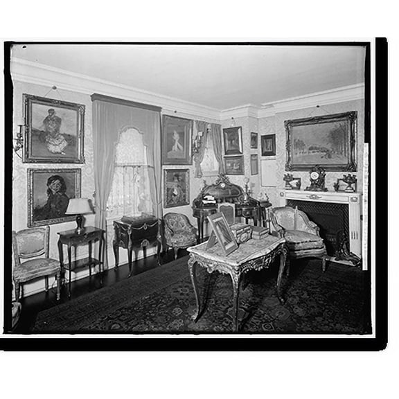Historic Print, FIELD, MARSHALL, MRS. HOME, INTERIOR - 2, 16" x 20"
