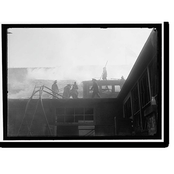 Historic Print, FIREMEN, 16" x 20"