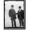 thumbnail image 1 of Historic Print, FLINT, FRANK PUTNAM SENATOR FROM CALIFORNIA, 1905-1911. LEFT, WITH SENATOR THOMAS STAPLES MARTIN, OF VIRGINIA, 18" x 24", 1 of 3