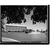 Historic Print, Fairfield City Hall, 1000 Webster Street, Fairfield, Solano County, CA, 18" x 24"