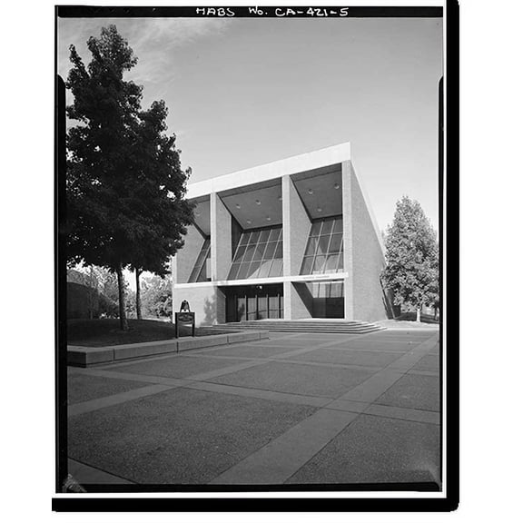 Historic Print, Fairfield City Hall, 1000 Webster Street, Fairfield, Solano County, CA - 5, 16" x 20"