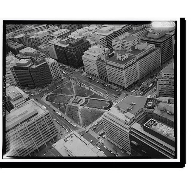 Historic Print, Farragut Square, Washington, District of Columbia, DC