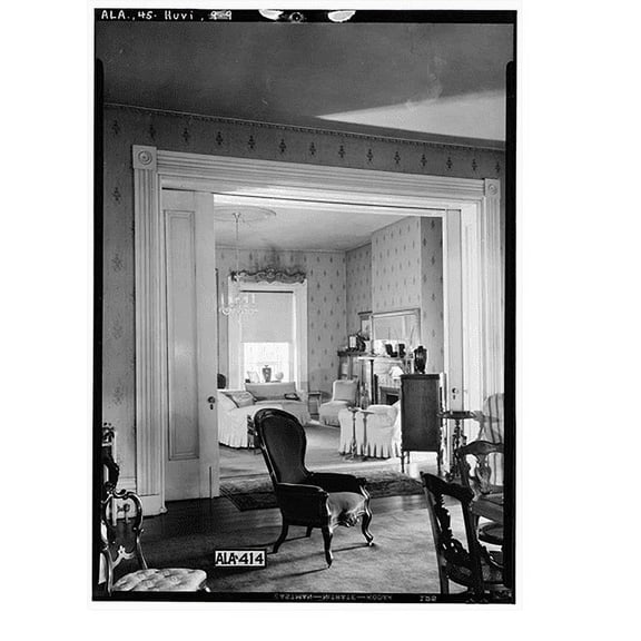 Historic Print, Fearn-Garth House, 517 Franklin Street, Huntsville, Madison County, AL - 8, 16" x 20"