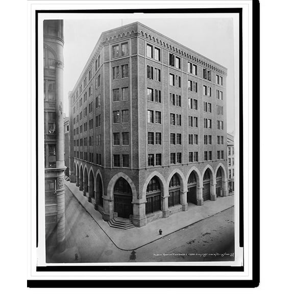 Historic Print, Federal Reserve Warehouse, 18" x 24"