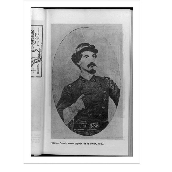 Historic Print, Federico Fernandez Cavada, 18" x 24"