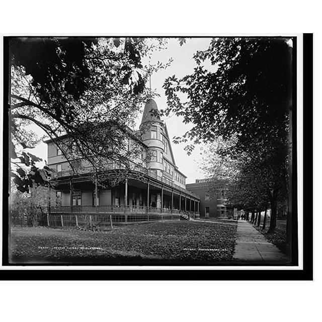 Historic Print, Fenton House, Mt. Clemens, 16" x 20"