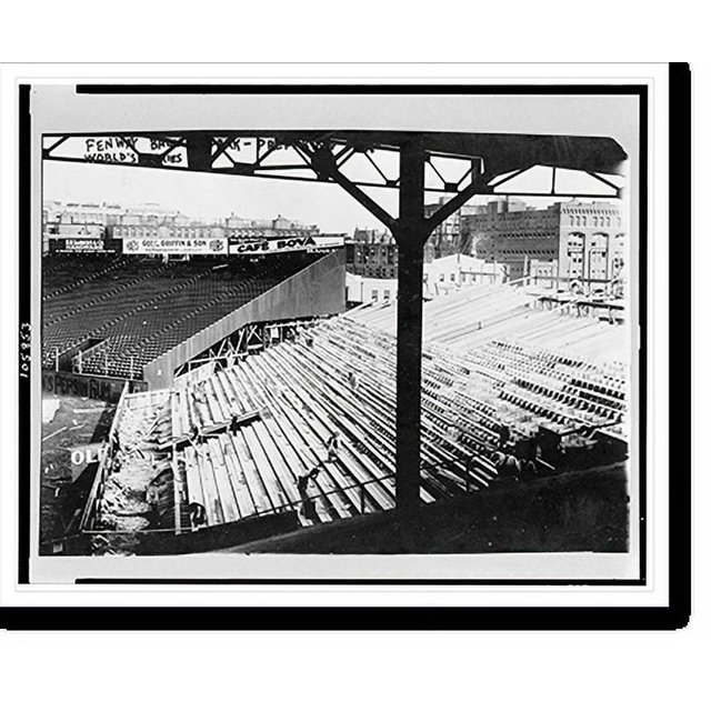 Historic Print, [Fenway Ball Park, in preparation for World Series], 16
