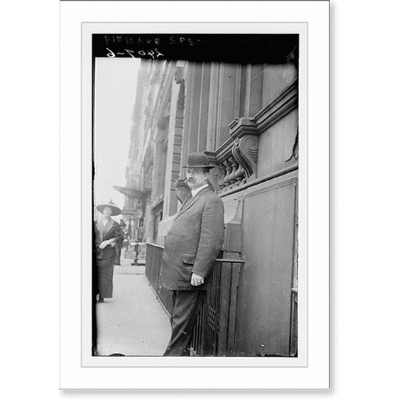 Historic Print, Fifth Ave. Special Dective, 16" x 20"